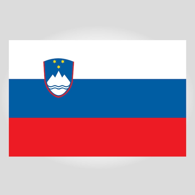 Vector bandera de eslovenia