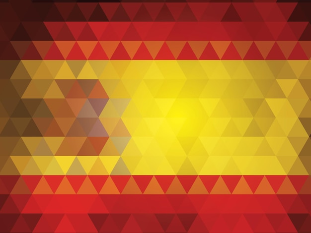Bandera de España de vector