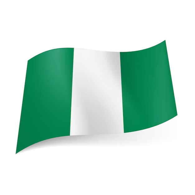 Bandera del estado de nigeria.