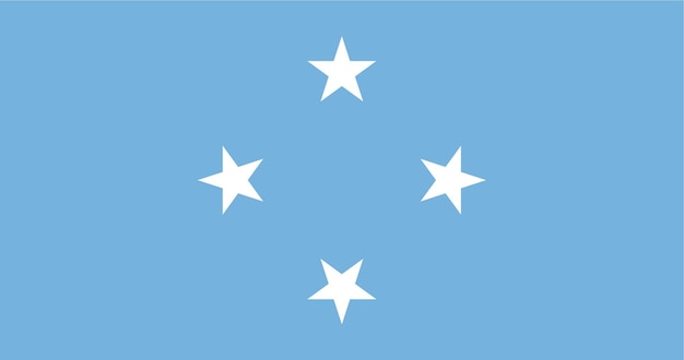 Bandera de los Estados Federados de Micronesia Bandera Nación