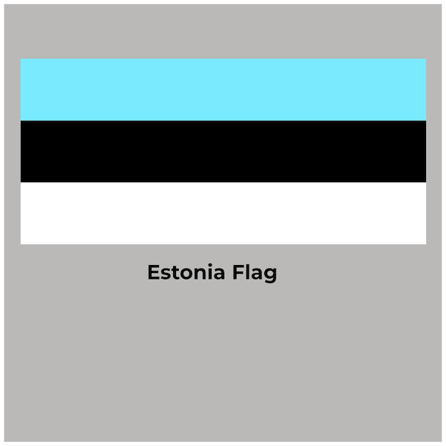 La bandera de Estonia