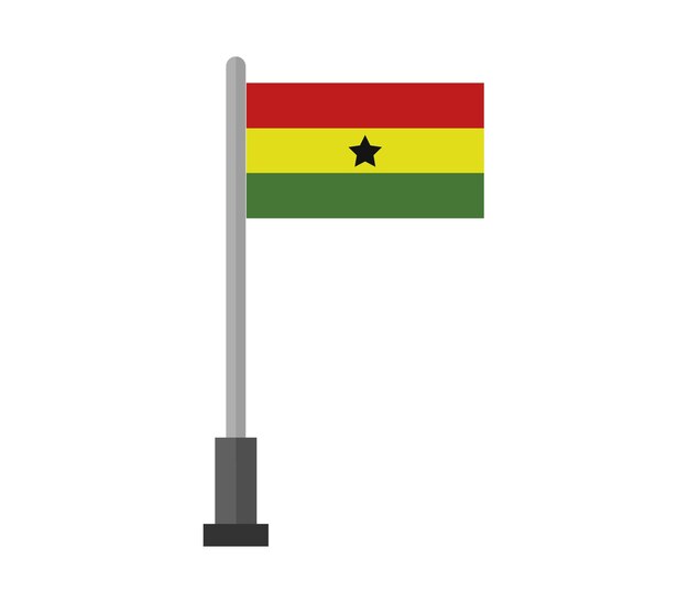 Bandera de Ghana