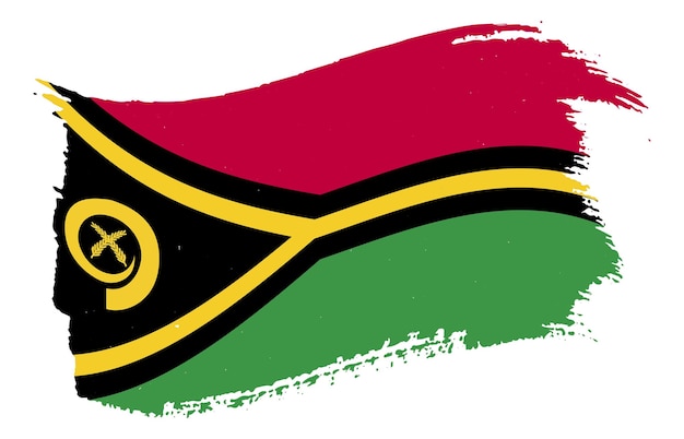 La bandera de los grunge vanuatuanos