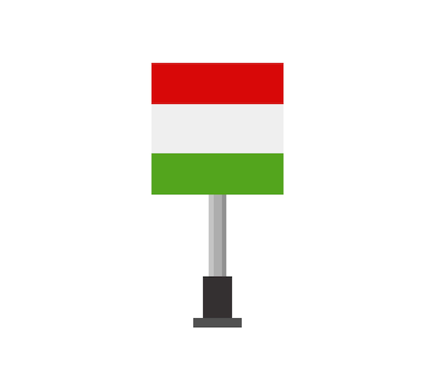 Bandera HUNGRIA