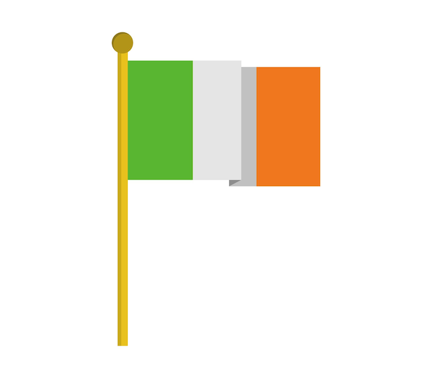 Bandera de irlanda