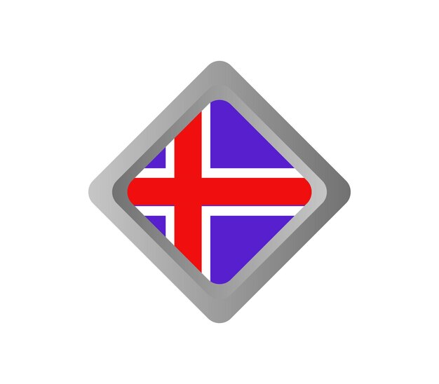 Bandera de islandia