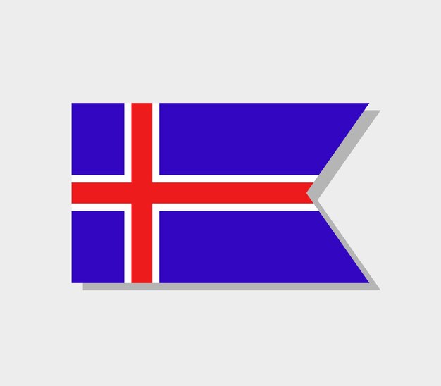 Bandera de islandia