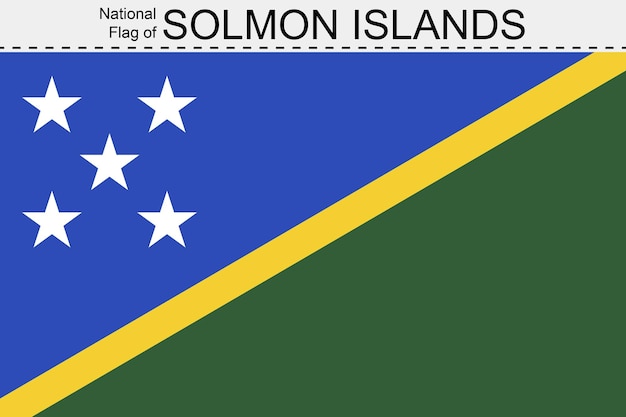 Bandera de Islas Salomón