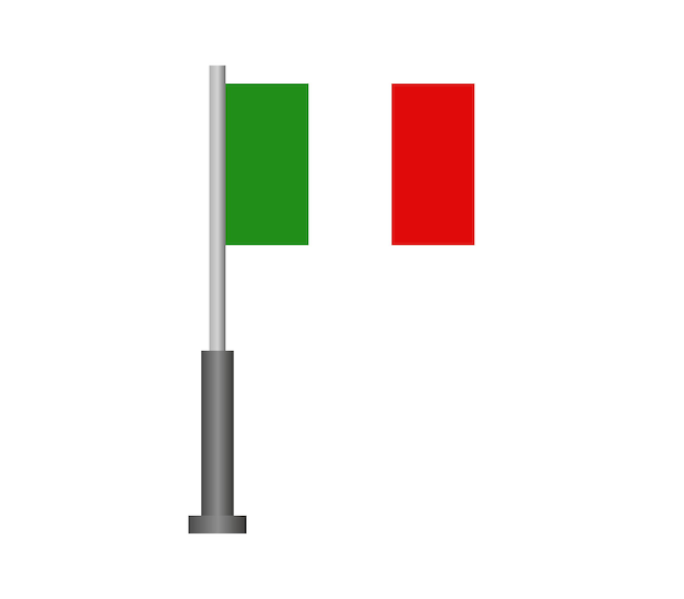 Bandera de italia