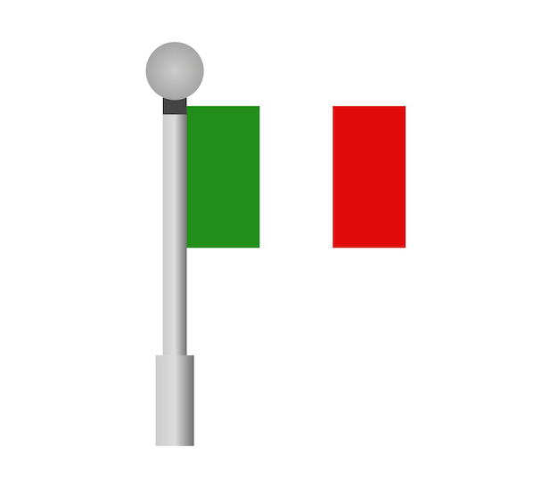 Bandera de italia