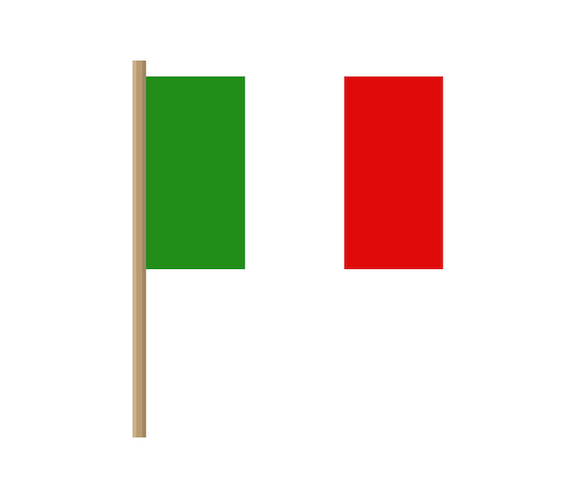 Bandera de italia