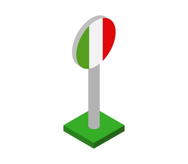 Bandera de italia