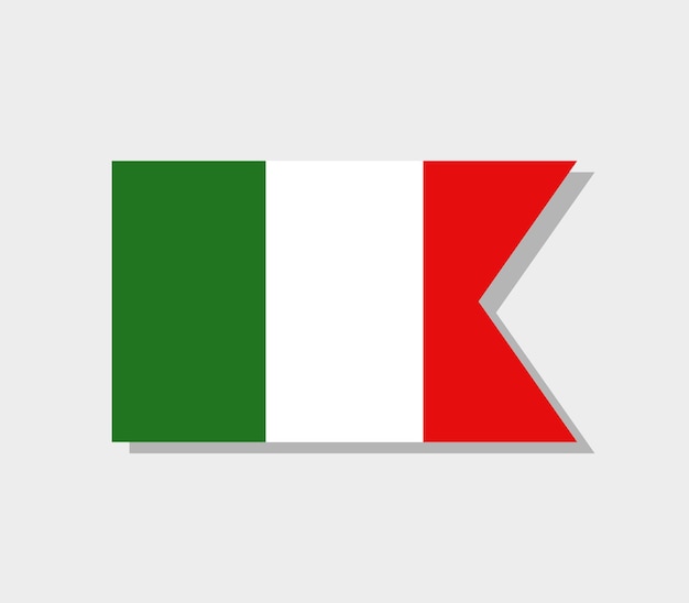 Bandera de italia