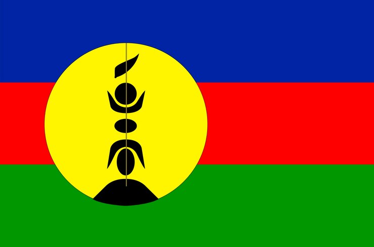 Vector la bandera de los kanaka