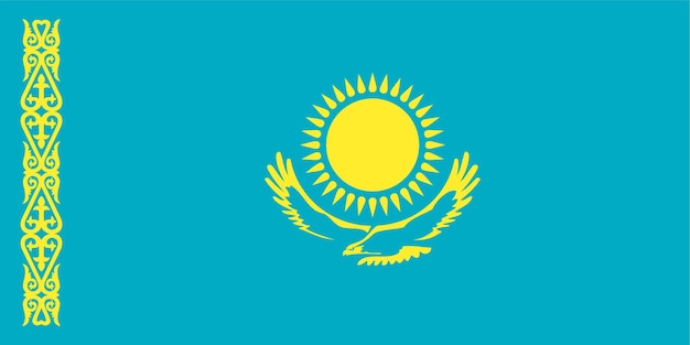 Bandera de Kazajstán Bandera Nación