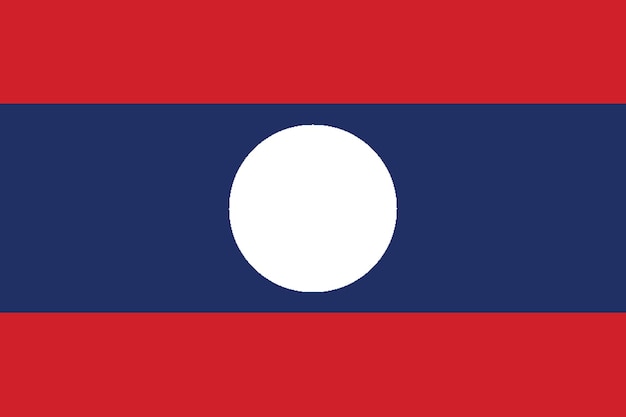 Bandera de laos bandera nación