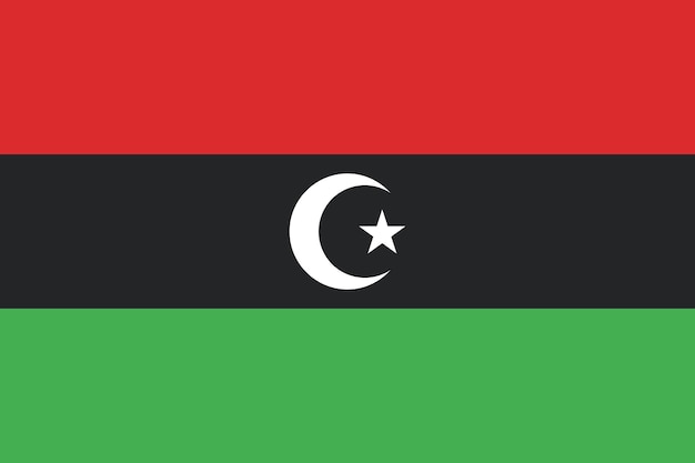 Bandera de libia