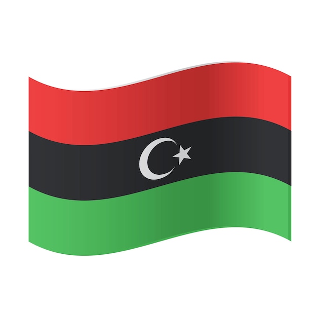 Bandera de Libia