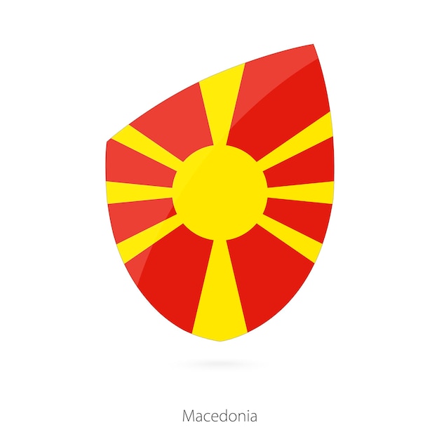 Bandera de macedonia bandera de rugby de macedonia