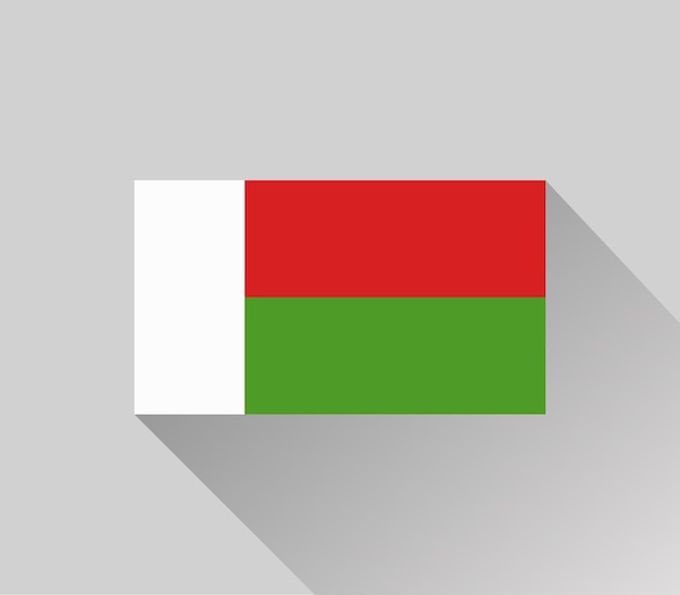 bandera de madagascar