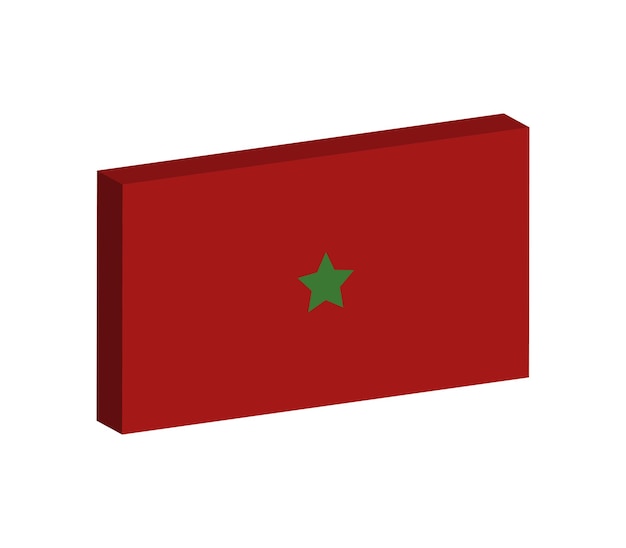 bandera de Marruecos