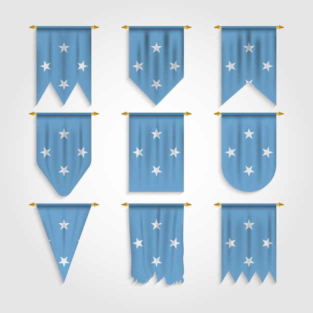 Bandera de Micronesia en diferentes formas, Bandera de Micronesia en varias formas