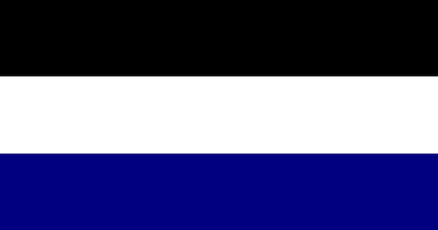 Bandera del municipio de Braine-le-Comte en Bélgica imagen vectorial