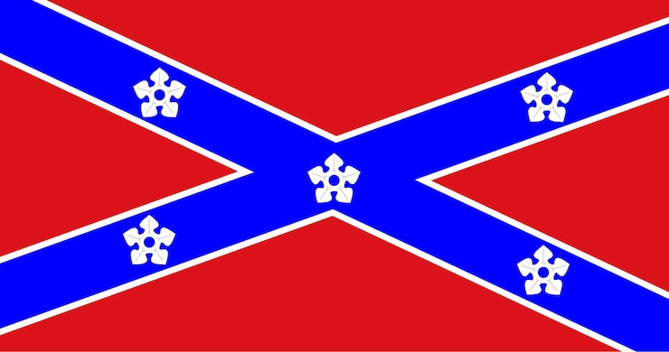 Vector bandera del municipio de frasnes-lez-anvaing en bélgica imagen vectorial
