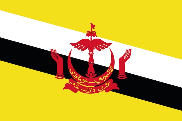 Bandera nacional de Brunei