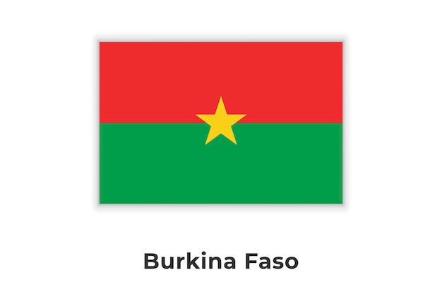 La Bandera Nacional de Burkina Faso