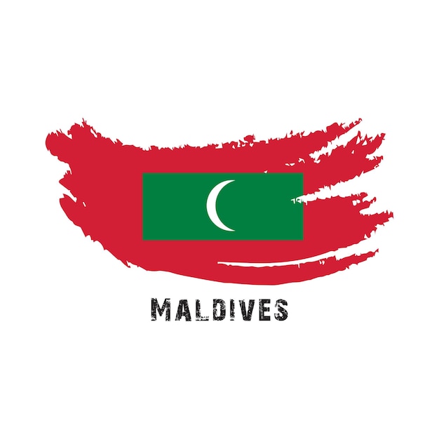 Bandera nacional de las Maldivas