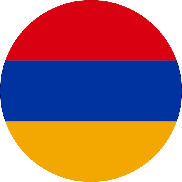 Vector la bandera nacional del mundo armenia