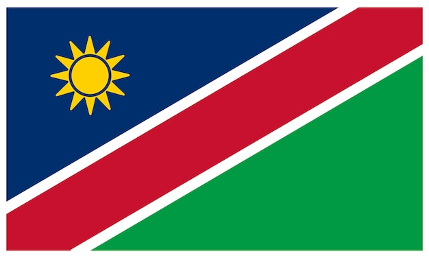 Bandera nacional de Namibia