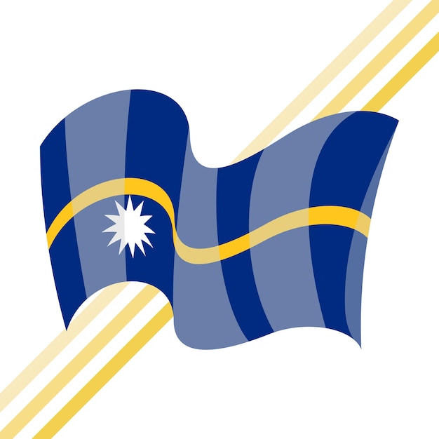 Bandera nacional de Nauru
