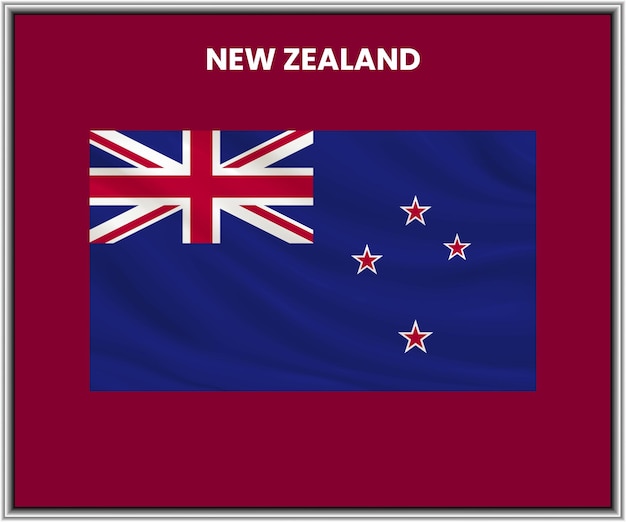 Bandera Nacional de NUEVA ZELANDA