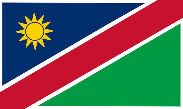 Bandera de Namibia
