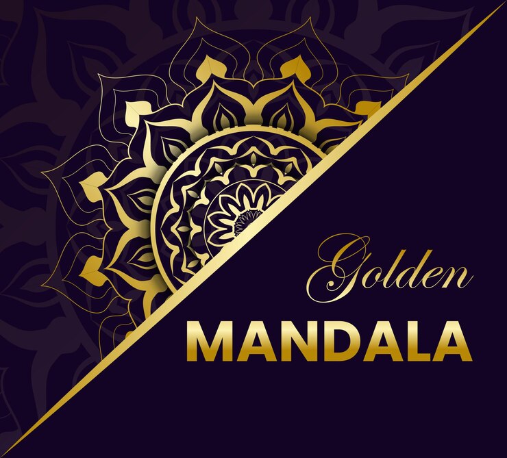 una bandera negra y dorada con un fondo dorado con un logotipo dorado