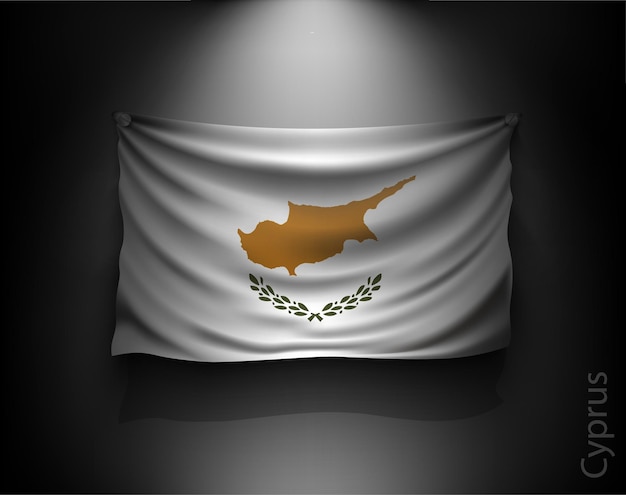 Bandera ondeante.