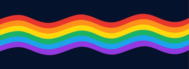 La bandera del orgullo LGBT es una bandera de arco iris de orgullo gay.