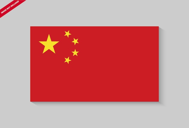 Bandera de país de China