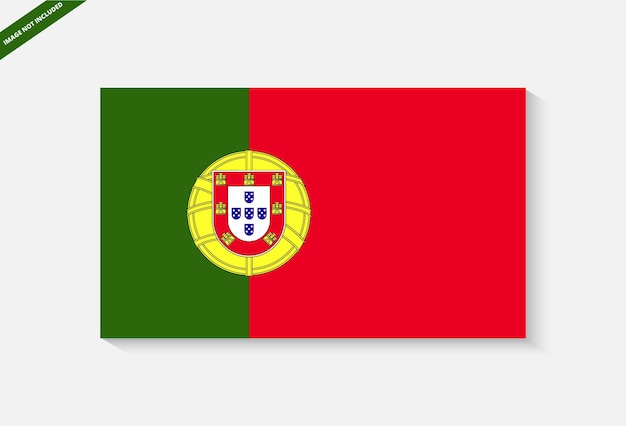 Bandera del país de portugal