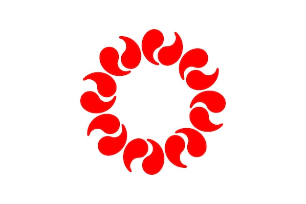 Bandera de la prefectura de Saitama