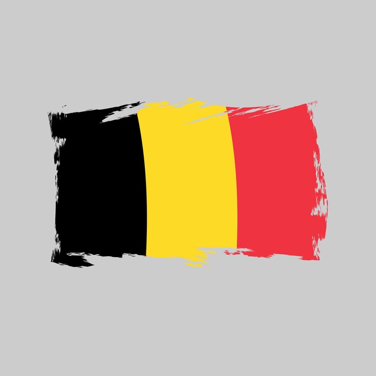 Bandera de la República de Bélgica