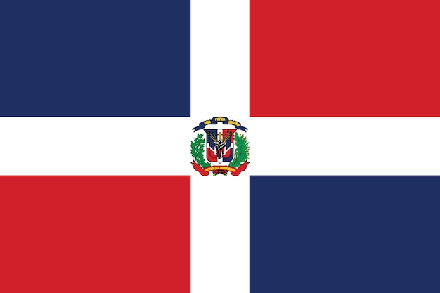 Bandera de la República Dominicana Bandera Nación