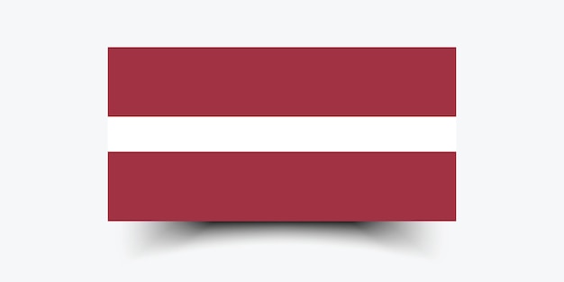 Bandera de la República de Letonia
