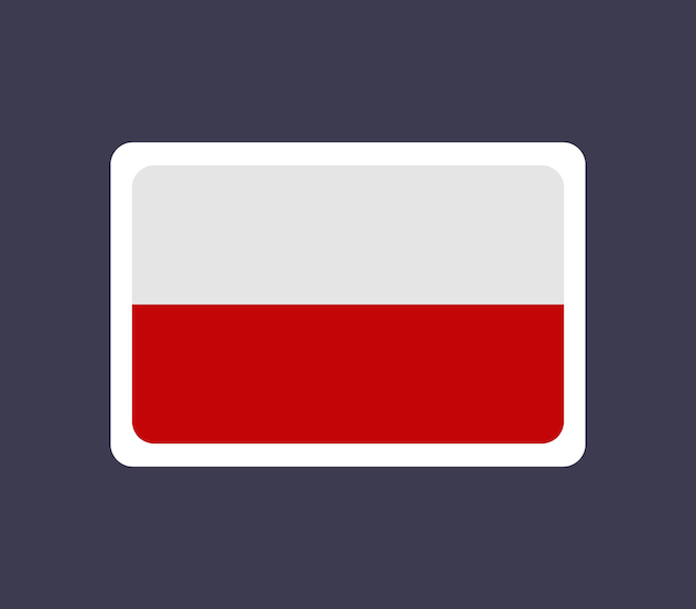 Bandera de la República de Polonia