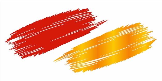 una bandera roja y amarilla con las palabras "los colores" en ella