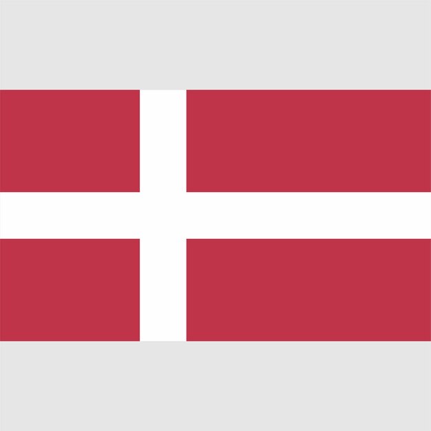 Vector una bandera roja y blanca con la palabra malta.