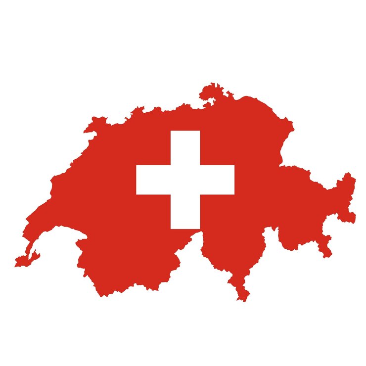 Vector bandera roja