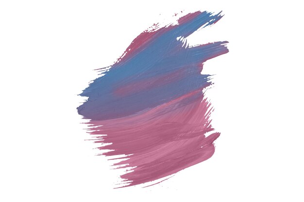 una bandera rosa y azul con un diseño rojo y azul